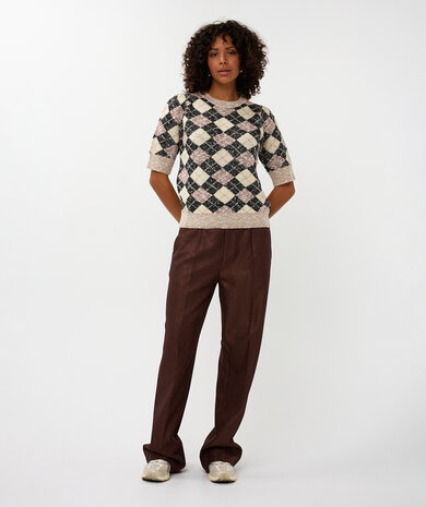 Esqualo Sweater argyle I Multi Color