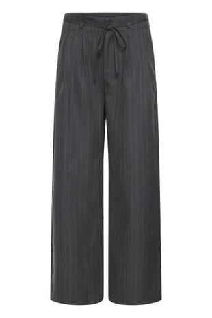 B-Young  BYXDAYO Trousers I DARK GREY PINSTRIPES