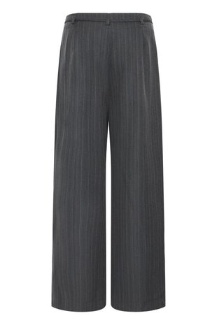 B-Young  BYXDAYO Trousers I DARK GREY PINSTRIPES