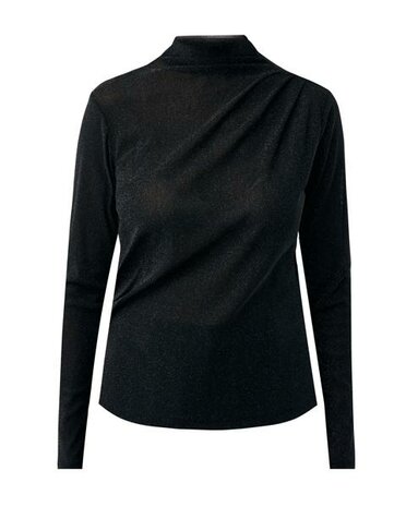 Mexx Pleated sleeve top I Black