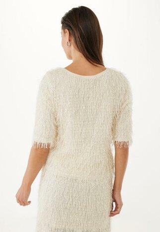 Mexx Ruffle strings top I Cream