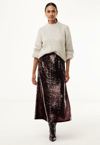 Mexx Sequins skirt I Dark Red
