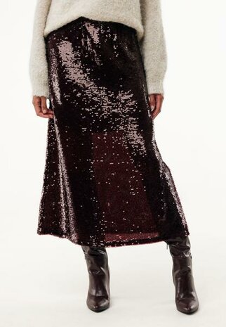 Mexx Sequins skirt I Dark Red