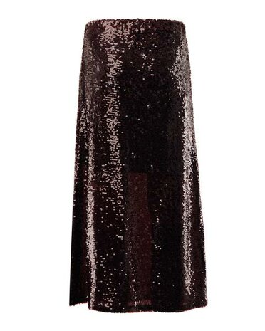 Mexx Sequins skirt I Dark Red