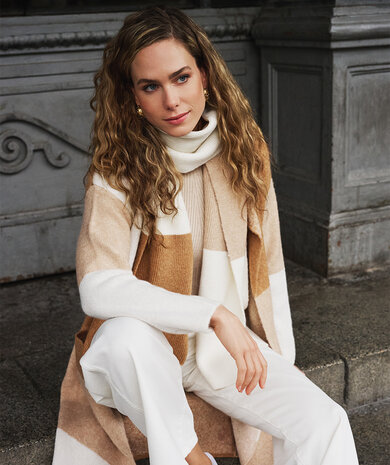 Esqualo Cardigan long blocks