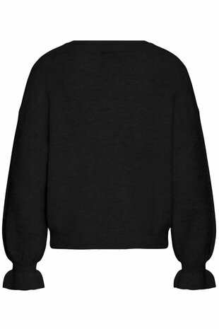 B-Young BYNIMMA FRILL JUMPER I Black