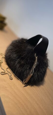 CT Beo Handtasje bruin imitatiebont 