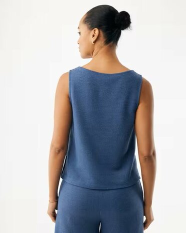 Mexx Jersey jacquard top I Bright blue