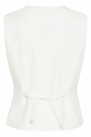 B-Young BYDECERI WAISTCOAT 2 I Marshmallow - White