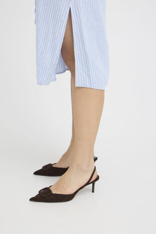 B-Young BYFALAKKA SHIRT DRESS 2 I BLUE STRIPE