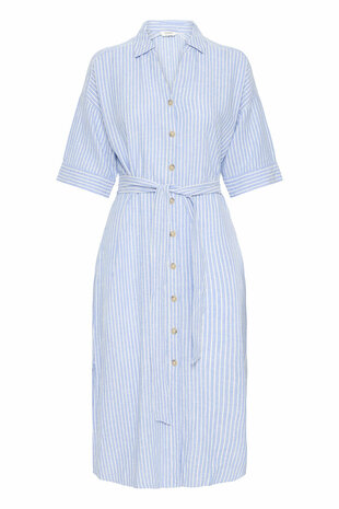 B-Young BYFALAKKA SHIRT DRESS 2 I BLUE STRIPE