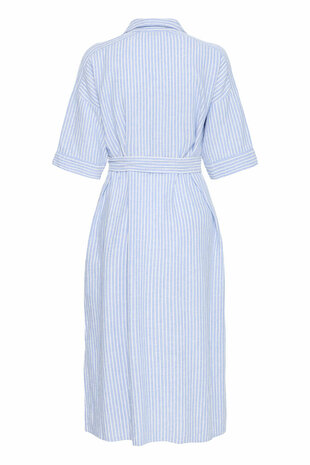 B-Young BYFALAKKA SHIRT DRESS 2 I BLUE STRIPE