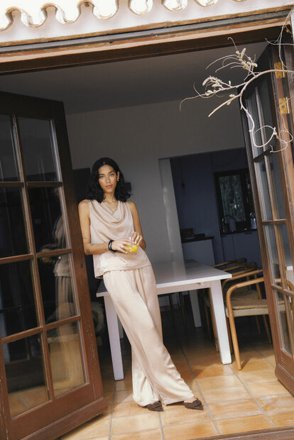 B-Young BYDACANNA PANTS I Stucco - Brown