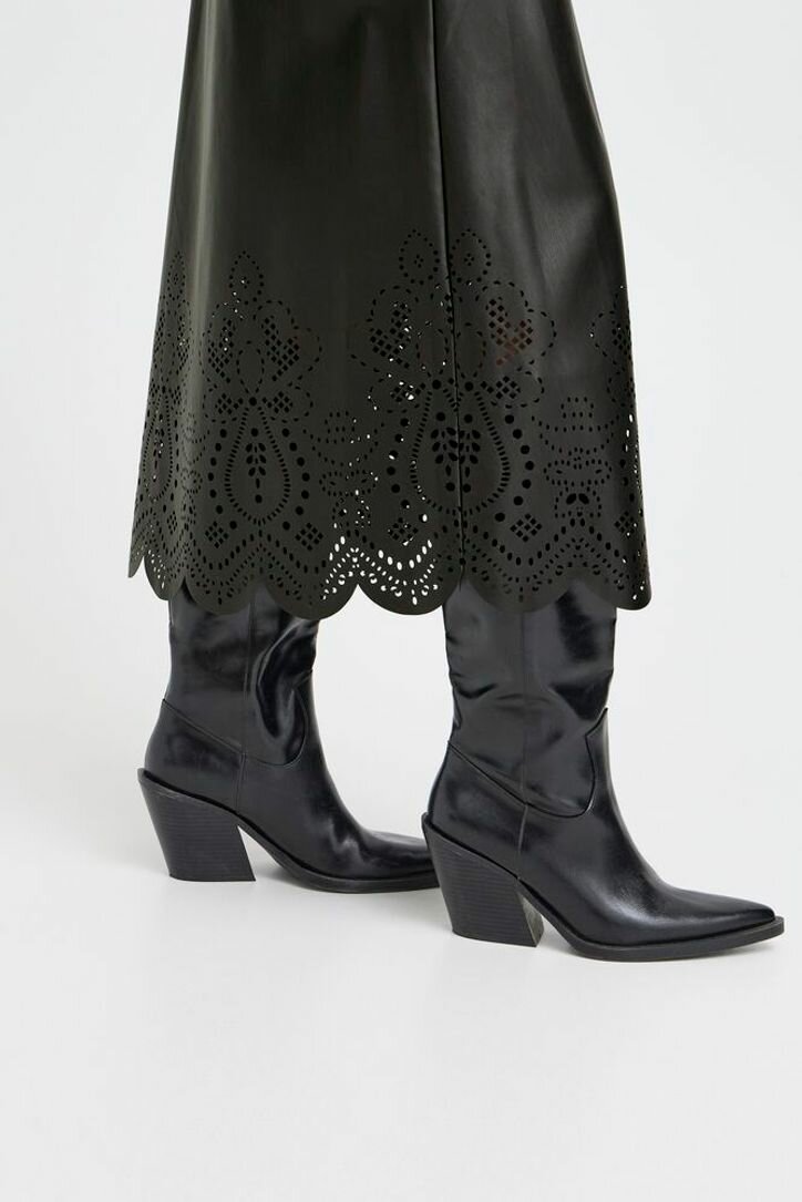 B-Young BYDENSIO SKIRT - Meteorite - Black