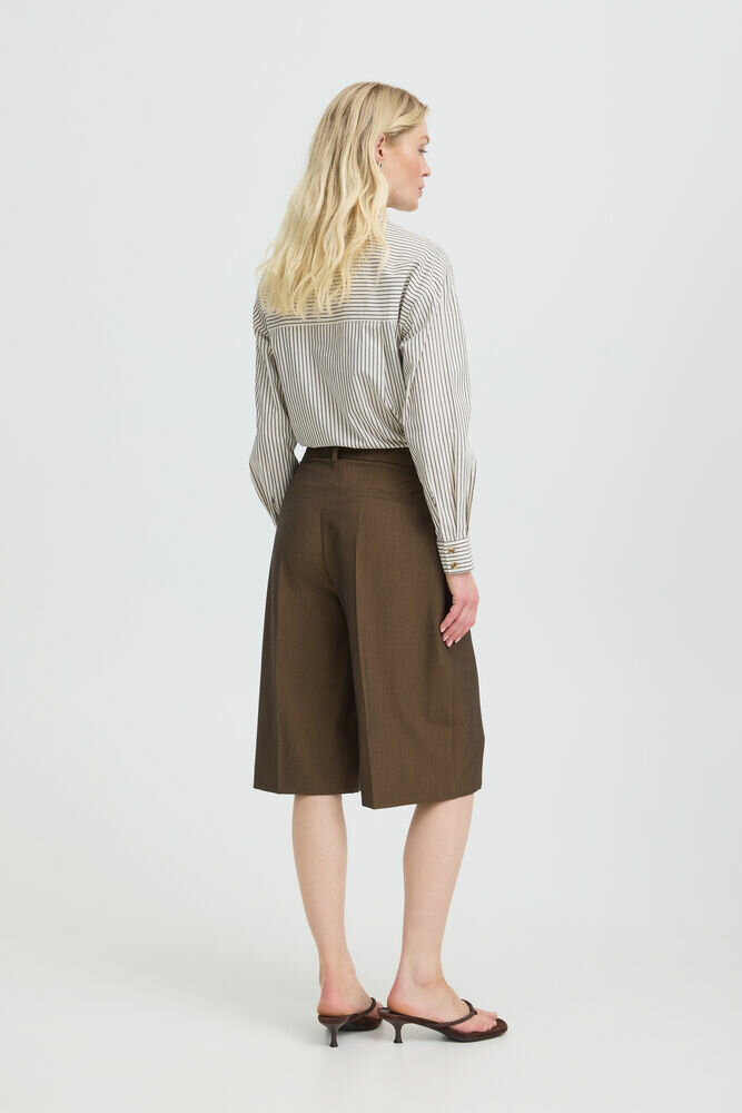 B-Young Bydanta Long Shorts | Sepia Melange