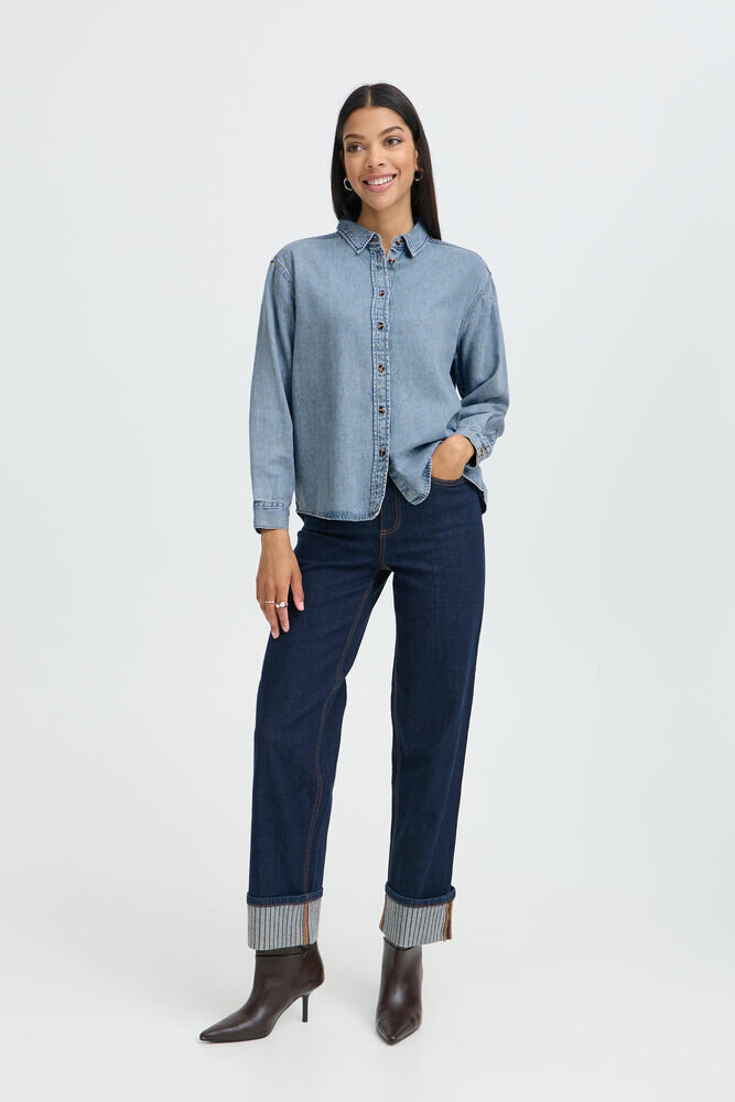 B-Young Bylevena Shirt | Light Blue Denim