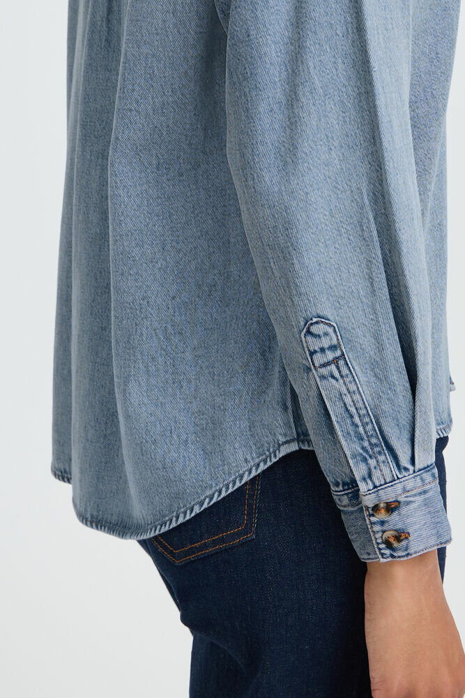 B-Young Bylevena Shirt | Light Blue Denim