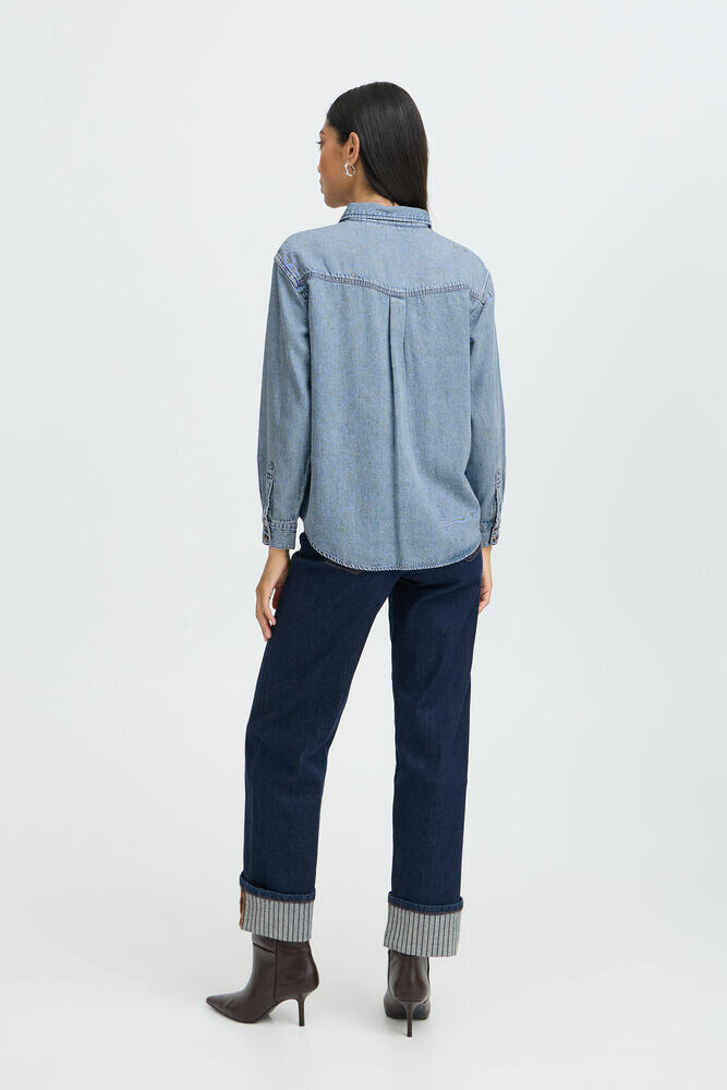 B-Young Bylevena Shirt | Light Blue Denim