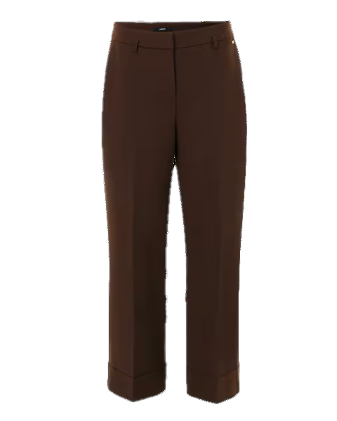 Mexx Pleated Belt Pants | Warm Brown