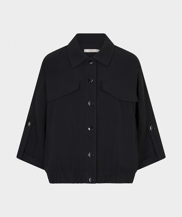 EsQualo Blouse Acetate | Oversized Blousejack