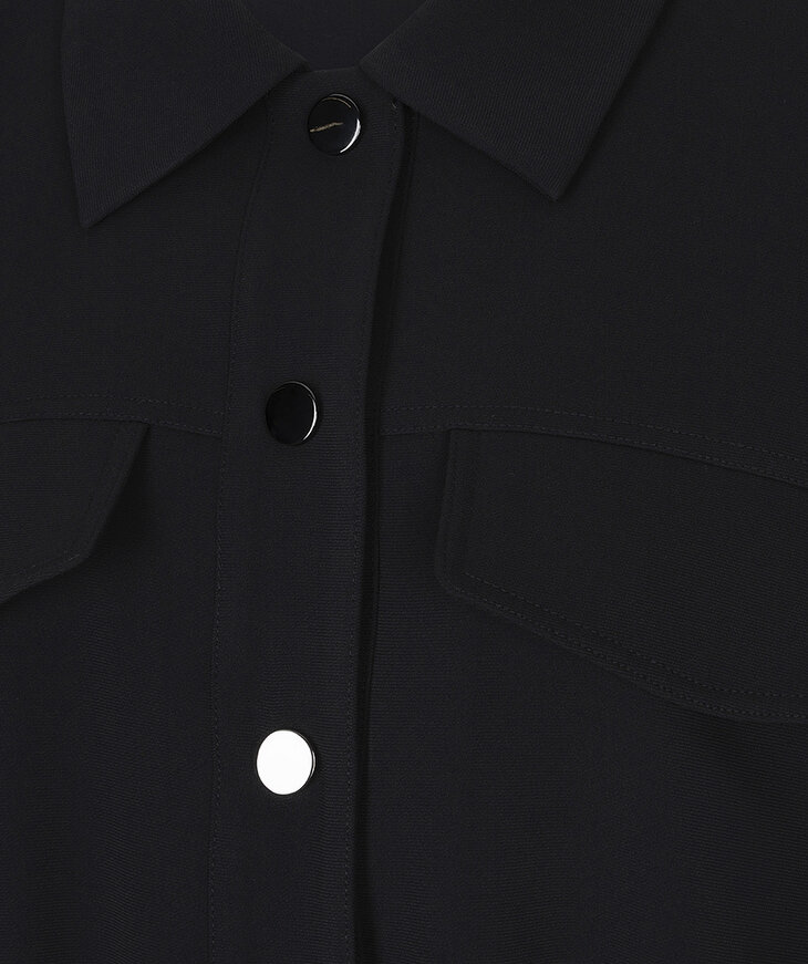 EsQualo Blouse Acetate | Oversized Blousejack