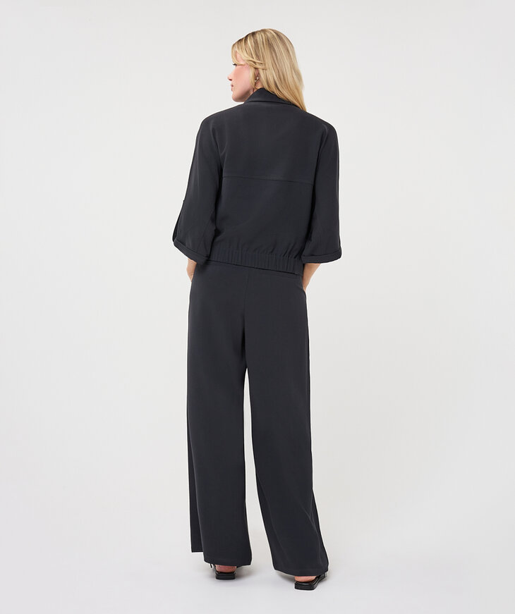 EsQualo Blouse Acetate | Oversized Blousejack