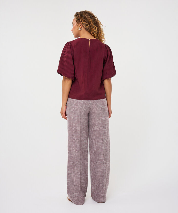 EsQualo Trousers Fancy Strass | Pied-de-poule