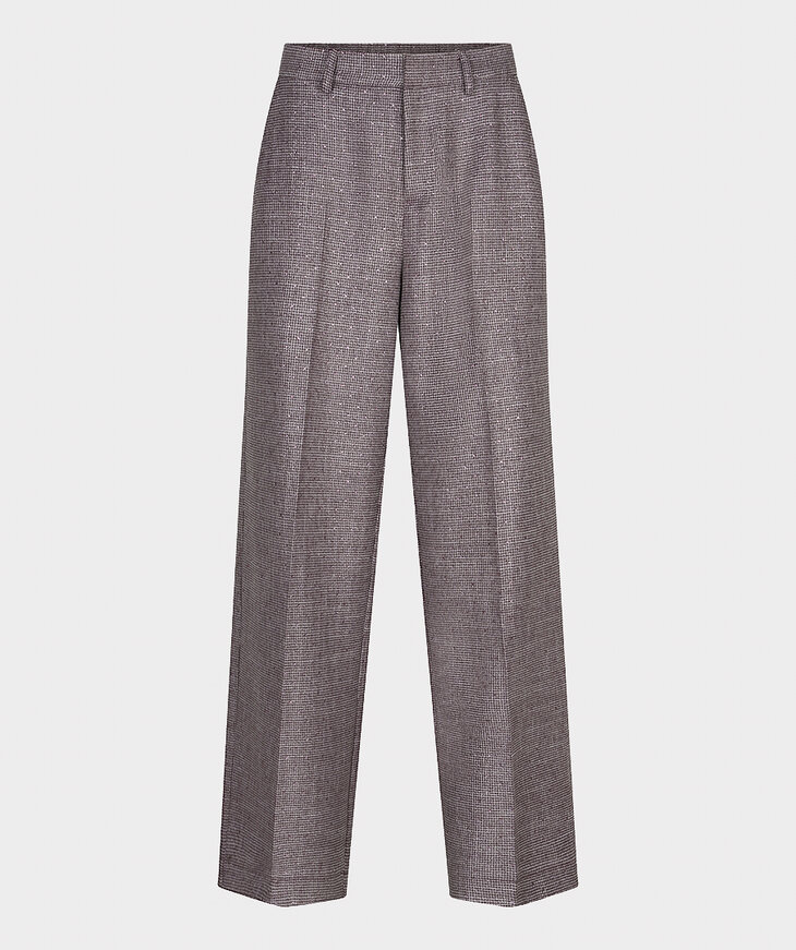 EsQualo Trousers Fancy Strass | Pied-de-poule