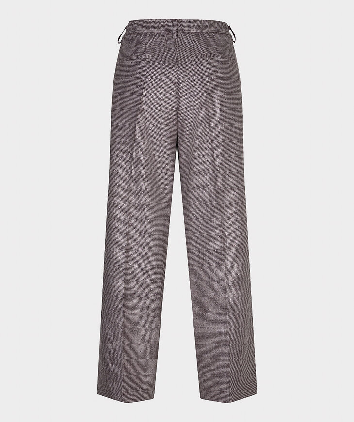 EsQualo Trousers Fancy Strass | Pied-de-poule