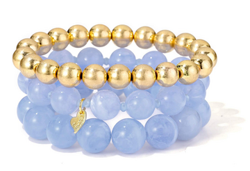 KN Armband 3delig I Blue Wave Top