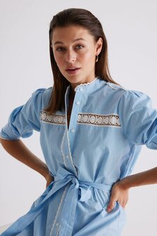 Mexx Striped lace dress