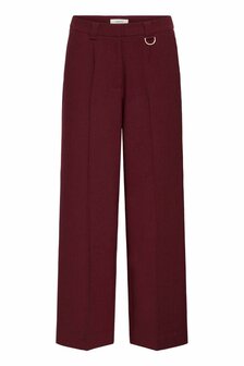 B-Young BYDANTA WIDE LEG PANTS - Roan Rouge Mel