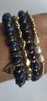 KN Armband 4delig I Dark Bleu