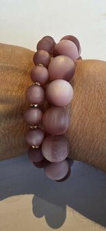 KN Armband 2delig I Paris Pink