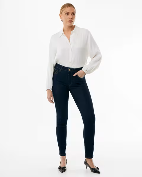Mexx Satin Blouse | Wit